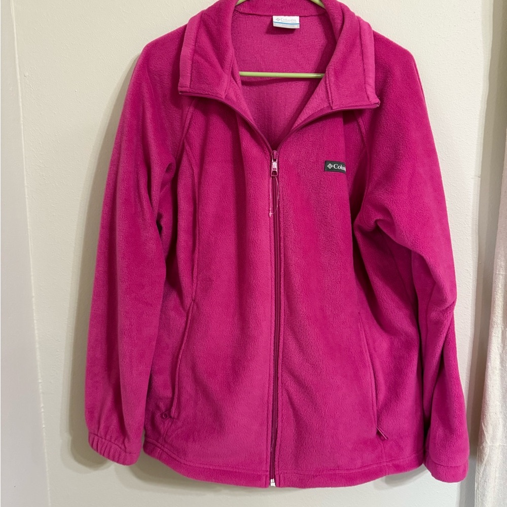 Columbia Vibrant Pink Fleece Jacket
